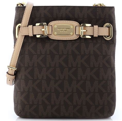 michael kors hamilton large crossbody|michael kors crossbody bag brown.